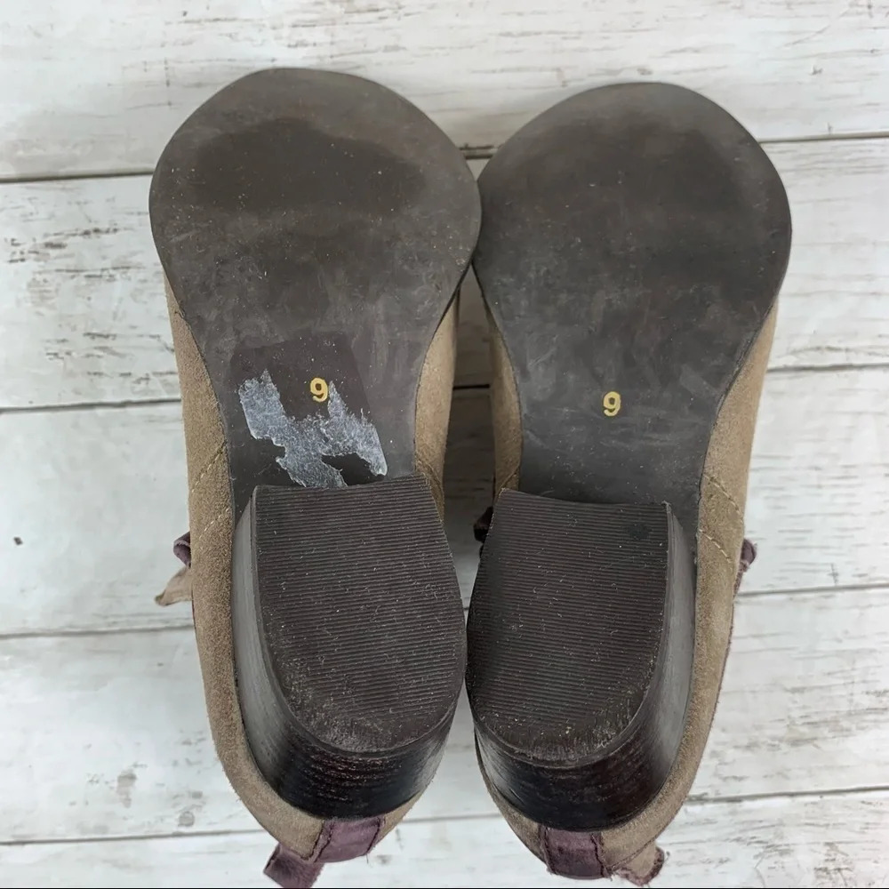 Diba Skiler Dust Brown Suede Leather Ankle Boots - Picture 11 of 13